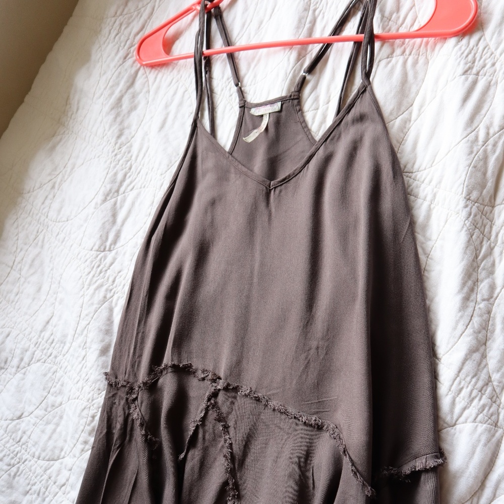 Free People Dark Grey dress